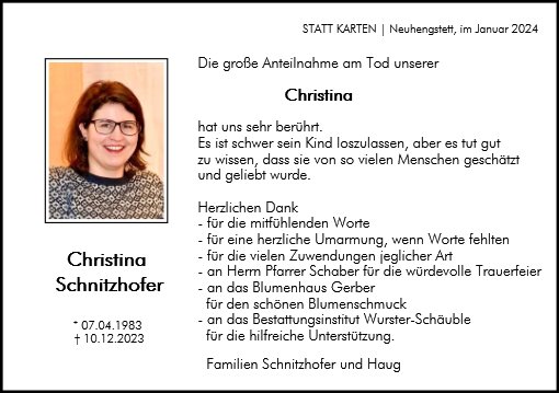 Christina Schnitzhofer