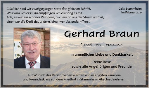 Gerhard Braun