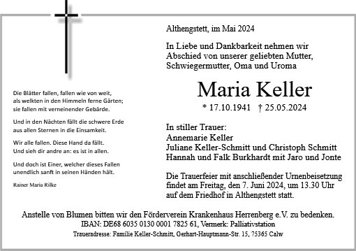 Maria Keller