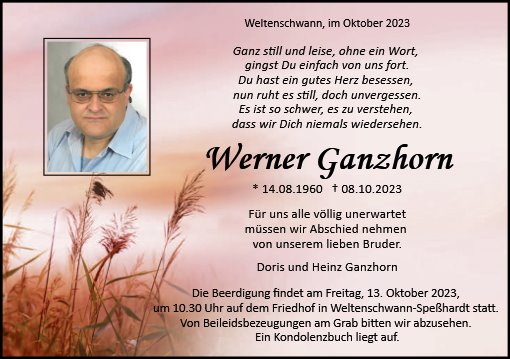 Werner Ganzhorn