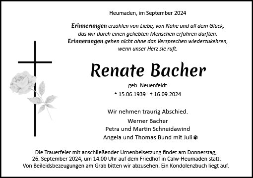 Renate Bacher