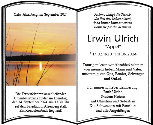 Erwin Ulrich