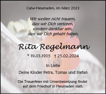 Rita Regelmann