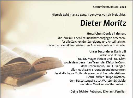 Dieter Moritz