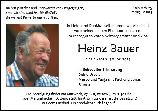 Heinz Bauer