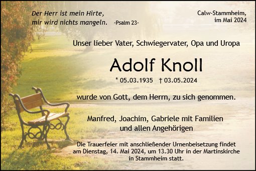 Adolf Knoll