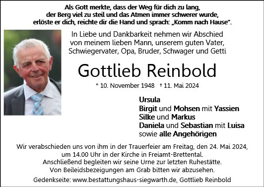 Gottlieb Reinbold