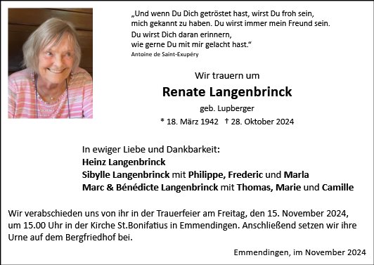 Renate Langenbrinck