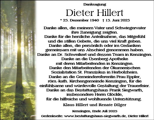 Dieter Hillert