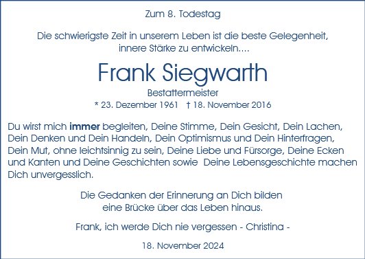 Frank Siegwarth