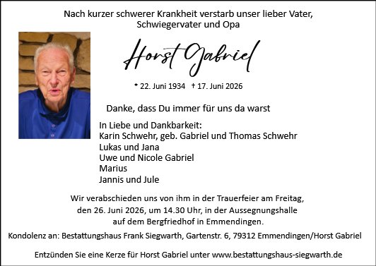 Horst Gabriel
