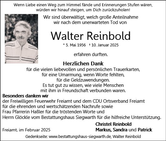 Walter Reinbold