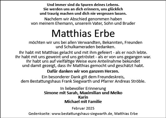 Matthias Erbe