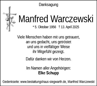 Manfred Warczewski