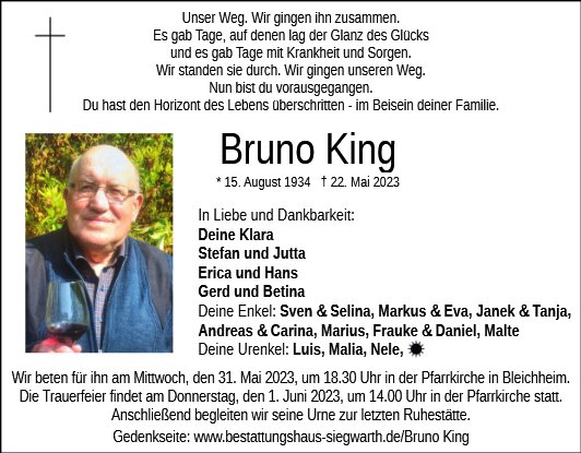 Bruno King