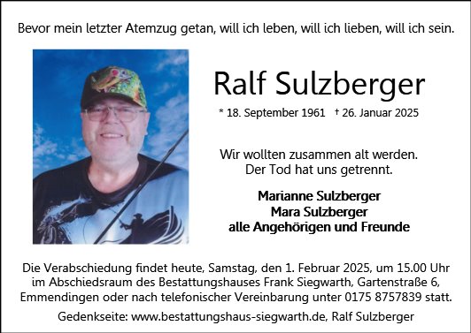 Ralf Sulzberger