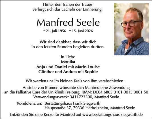 Manfred Seele