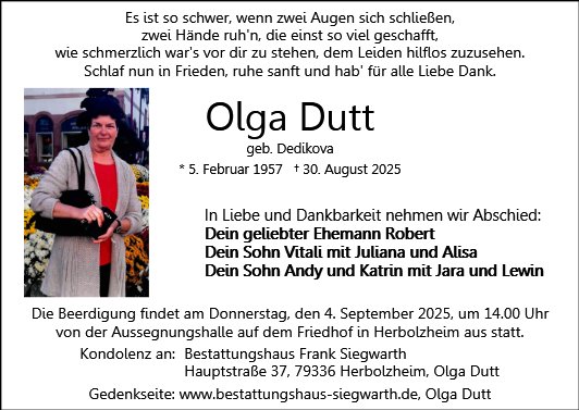 Olga Dutt