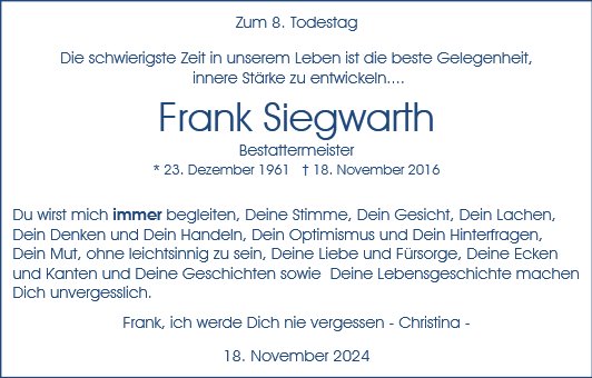 Frank Siegwarth