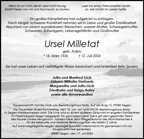 Ursel Milletat