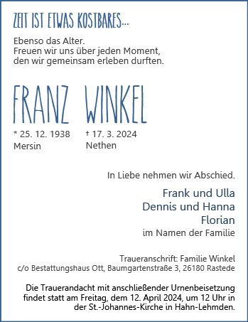 Franz Winkel