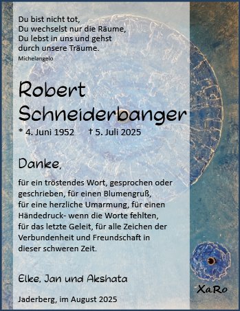 Robert Schneiderbanger