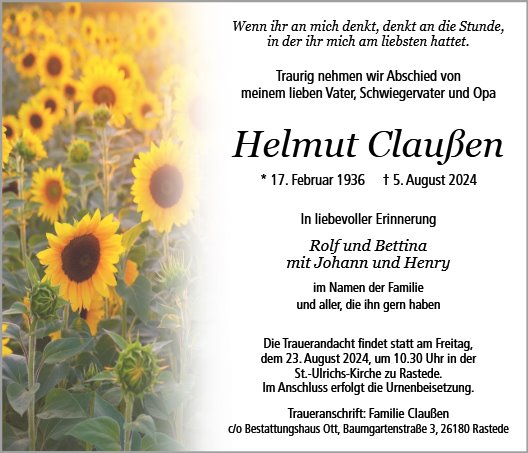 Helmut Claußen