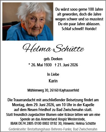 Helma Schütte