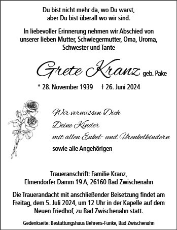 Grete Kranz