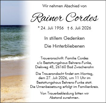Rainer Cordes