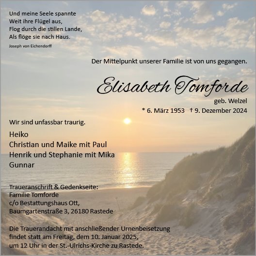 Elisabeth Tomforde