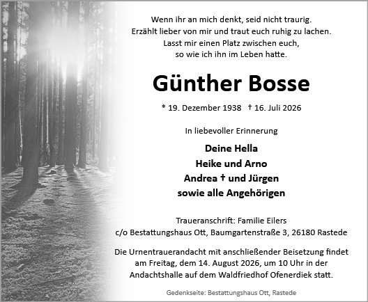 Günther Bosse
