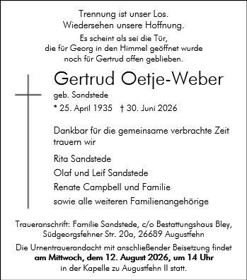 Gertrud Oetje-Weber