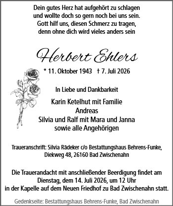 Herbert Ehlers