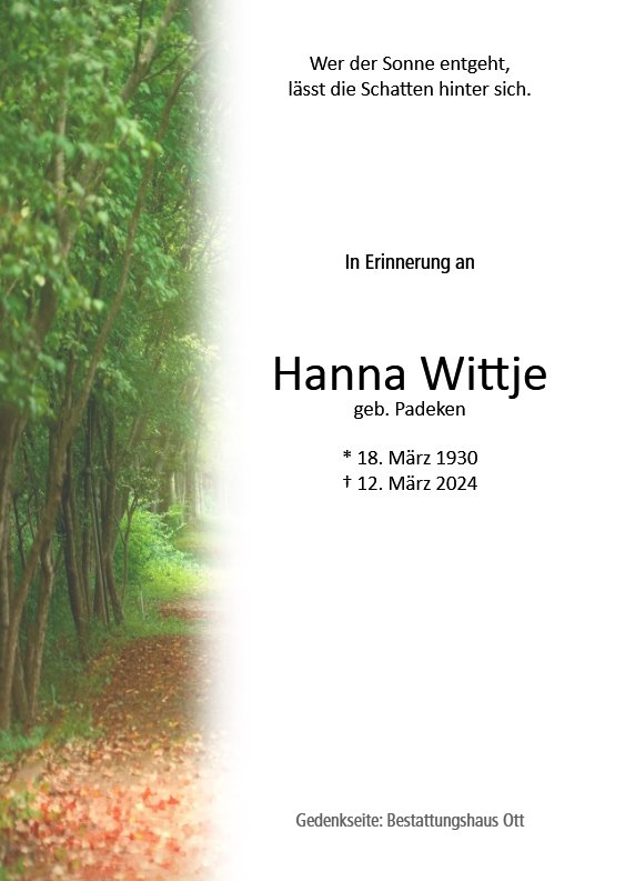 Hanna Wittje