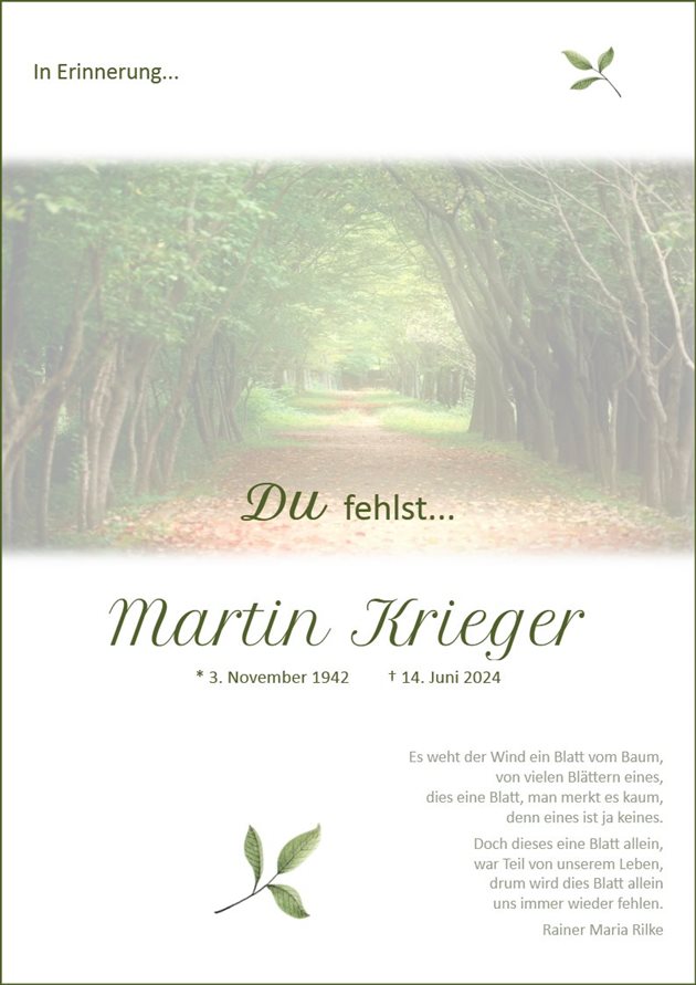 Martin Krieger