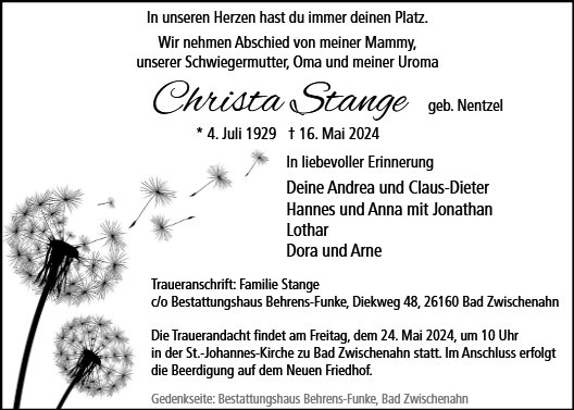 Christa Stange