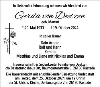 Gerda von Deetzen