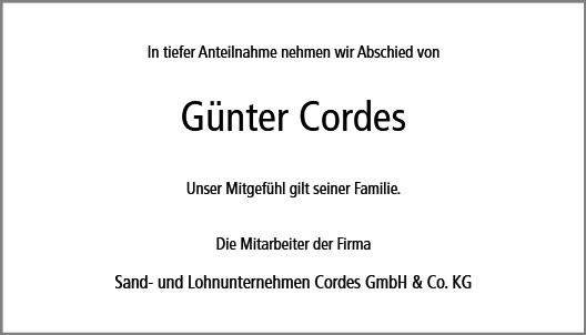 Günther Cordes