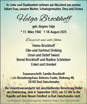 Helga Brockhoff