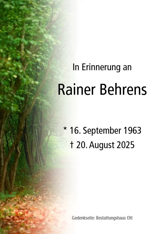 Rainer Behrens
