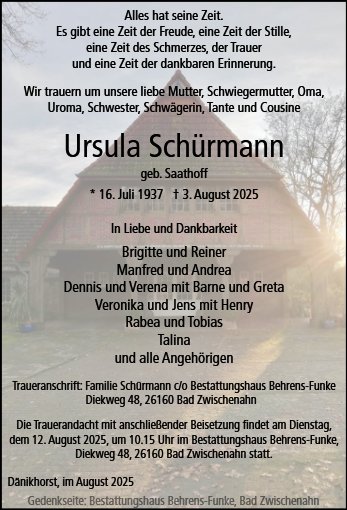 Ursula Schürmann