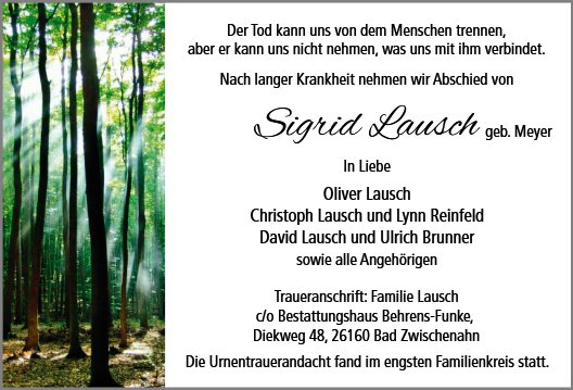 Sigrid Lausch