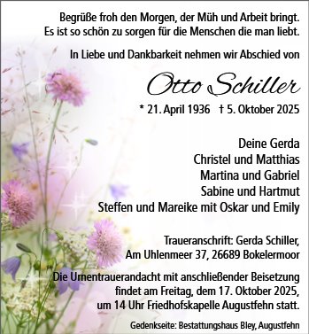Otto Schiller