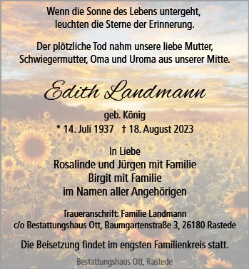 Edith Landmann