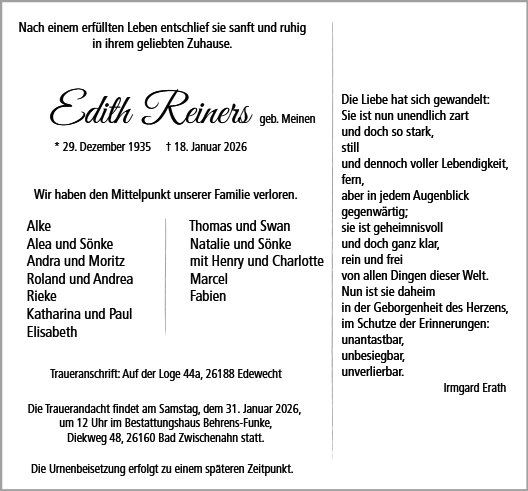 Edith Reiners