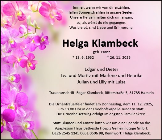 Helga Klambeck 
