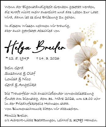 Helga Breiler