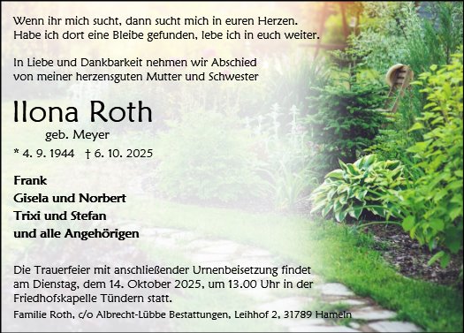 Ilona Roth