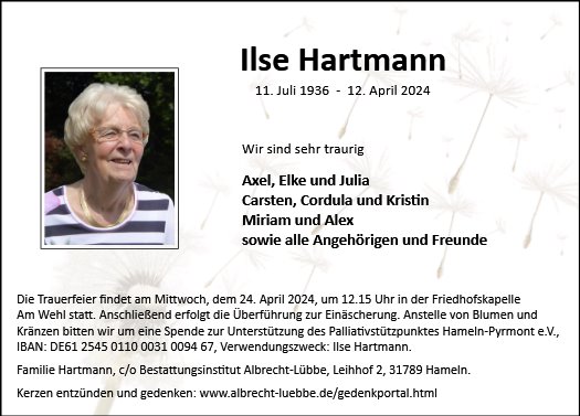 Ilse Hartmann